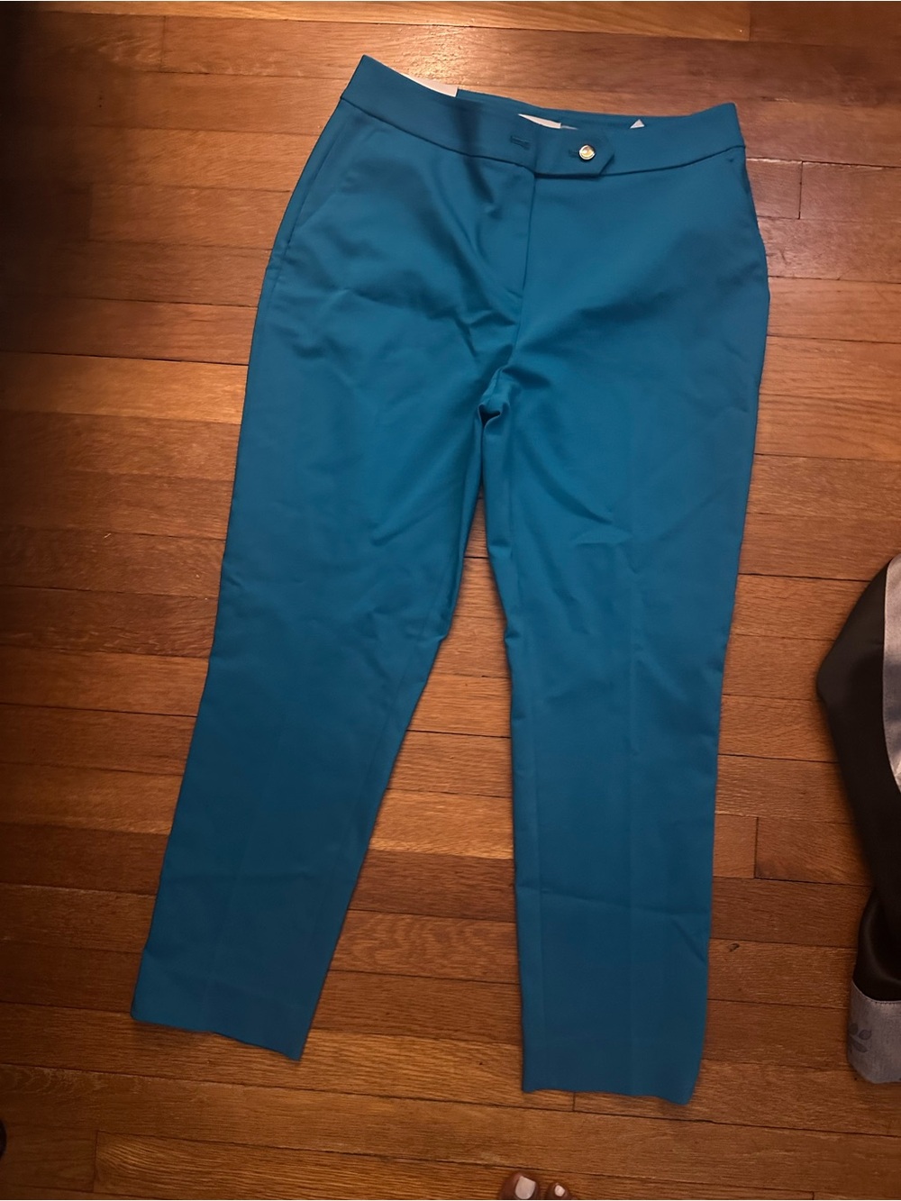 Calvin Klein Men's Teal Dress Pants - Slim Tapered